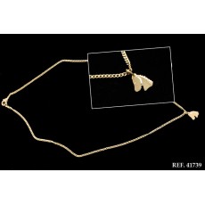 Gangantilha Dourada Cavalinho